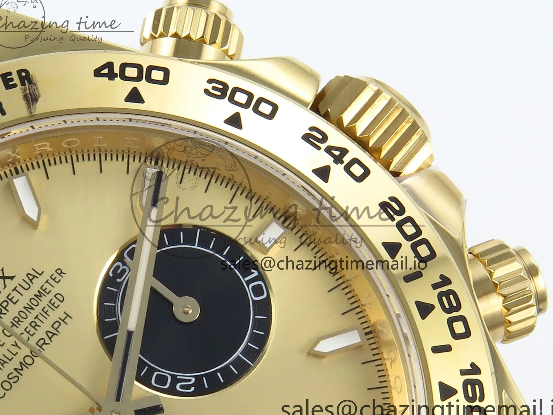 MiroTime 0507 Daytona 126508 APSF 1:1 Best Edition YG Black Dial on YG Braclet SH Unisex 739